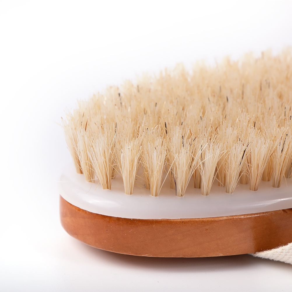Cheetah Trading. Natural Bristle Bath Brush